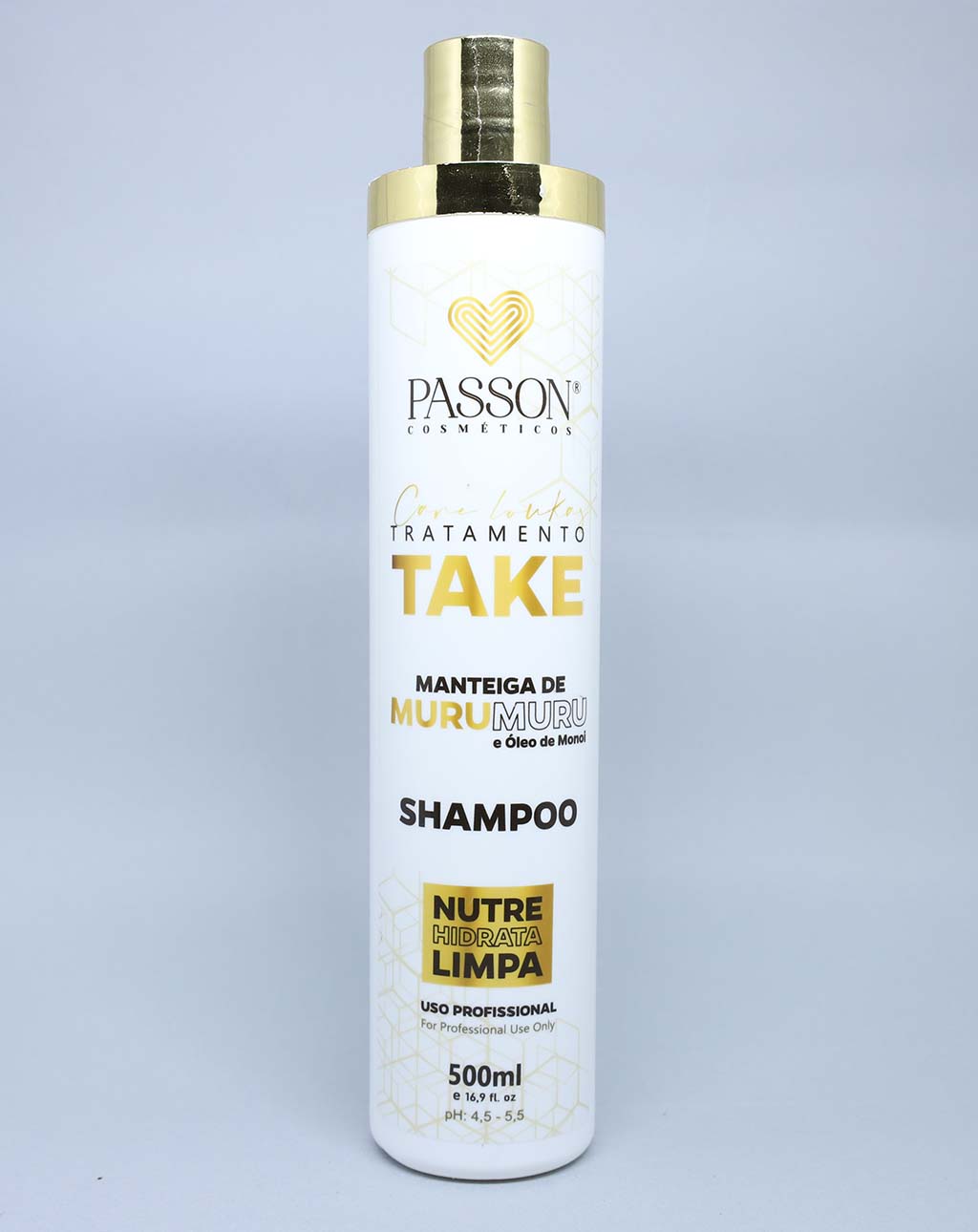Shampoo Take Care Manteiga de Murumuru - 500ml - Passon Cosméticos